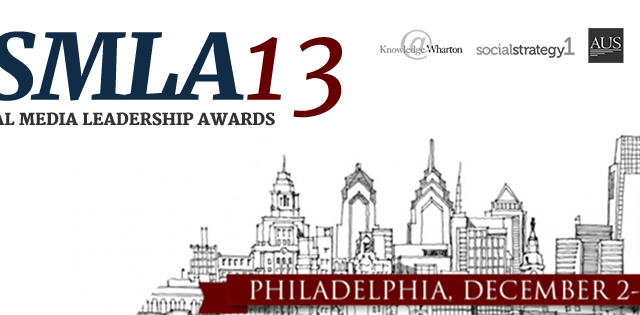 Now Accepting Entries for the 2013 Social Media Leadership Awards