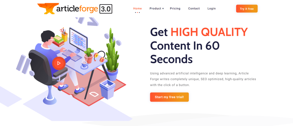 Article Forge Overview