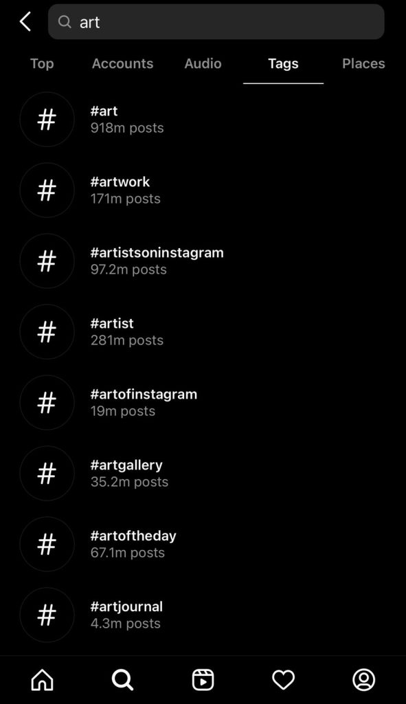 Hashtag Art
