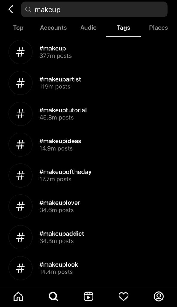 Hashtag Makeup