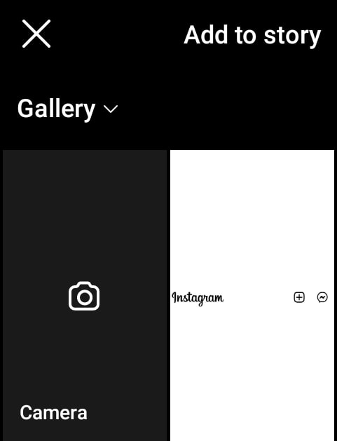 Instagram Story Camera