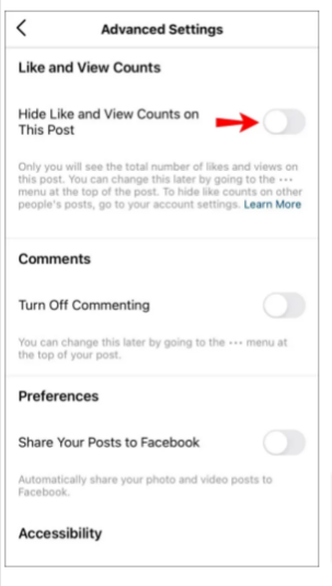 How To Turn Off Instagram Likes