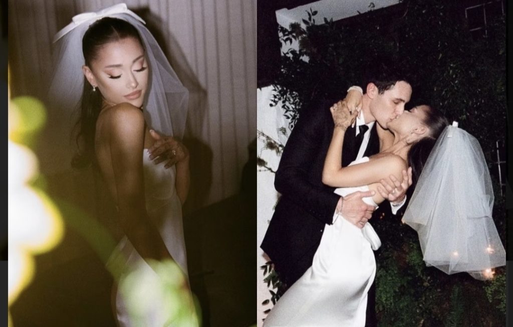 Arianna Grande's wedding pictures