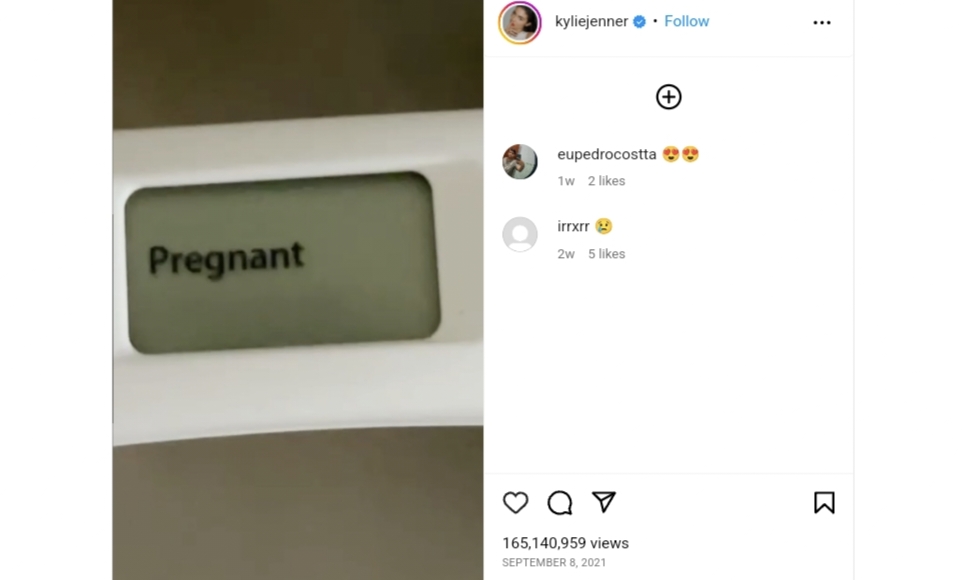 Kylie Jenner's 2nd Pregnancy Announcement