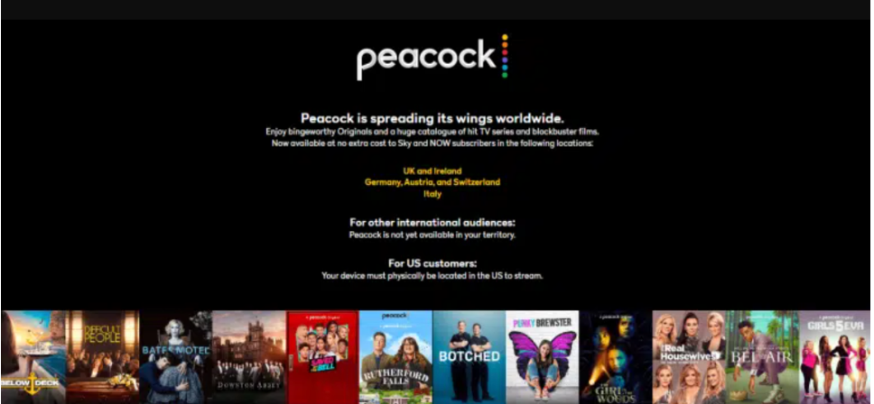 Peacock Free Trial - Overview
