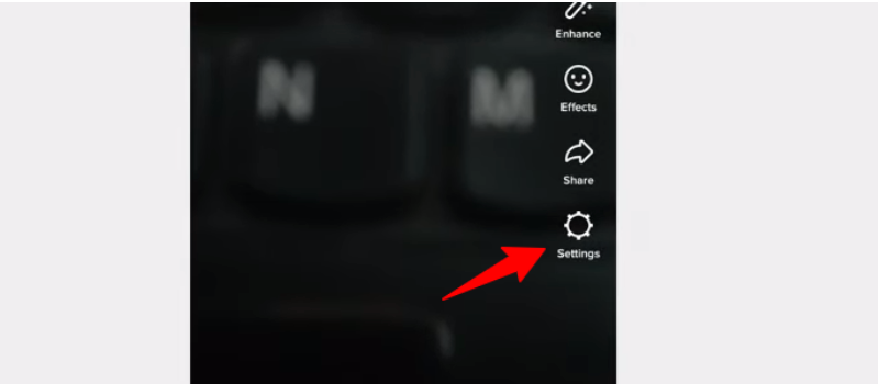 settings icon at the bottom-right corner